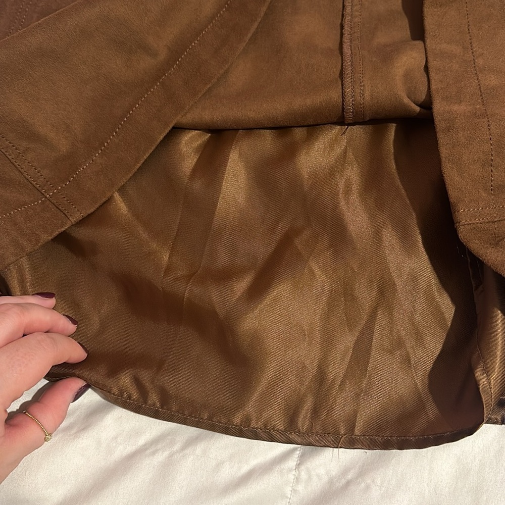 Abercrombie vegan suede skirt - Picture 5 of 5